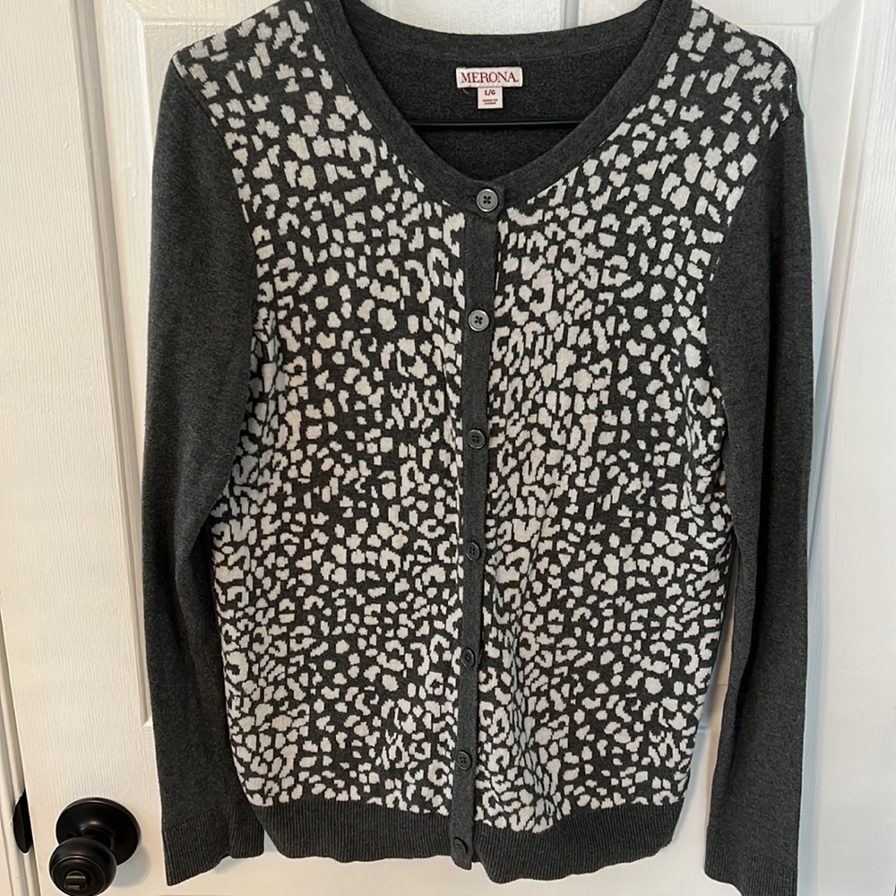 Merona (L) cardigan